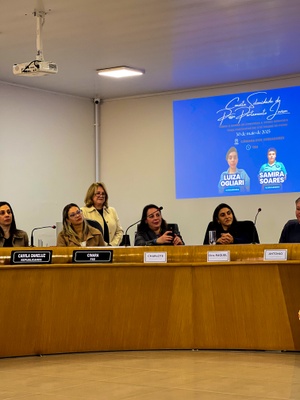 Posse das Vereadoras do Parlamento Jovem do Colégio Cívico Militar
