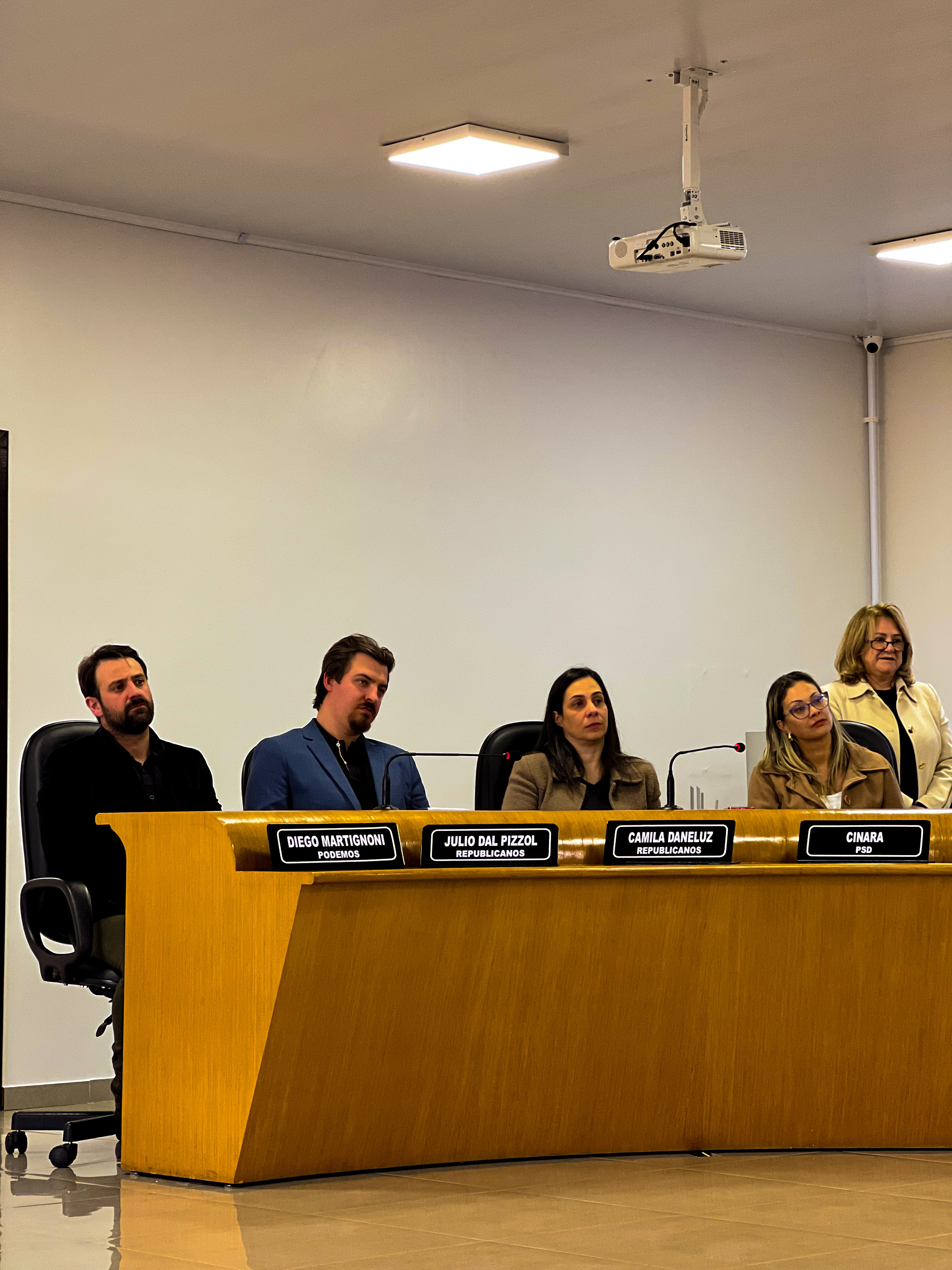 Posse das Vereadoras do Parlamento Jovem do Colégio Cívico Militar
