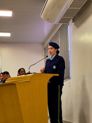 Posse das Vereadoras do Parlamento Jovem do Colégio Cívico Militar