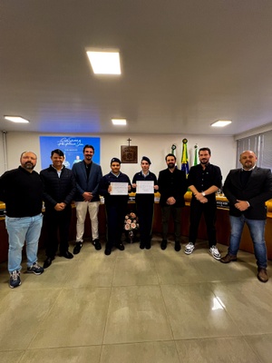 Posse das Vereadoras do Parlamento Jovem do Colégio Cívico Militar