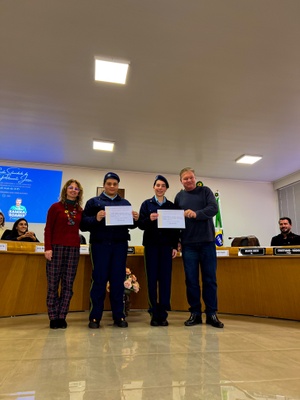 Posse das Vereadoras do Parlamento Jovem do Colégio Cívico Militar