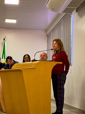 Posse das Vereadoras do Parlamento Jovem do Colégio Cívico Militar